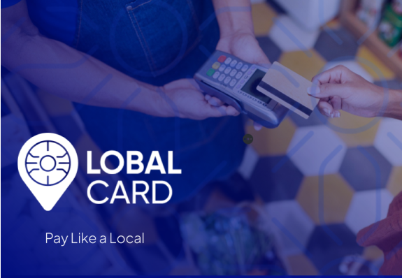 LobalCard travel banking illustration